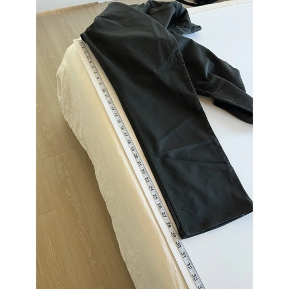 Banana Republic Pants Mens 38x32 Black Traveler Slim Fit Chino‎ Preppy